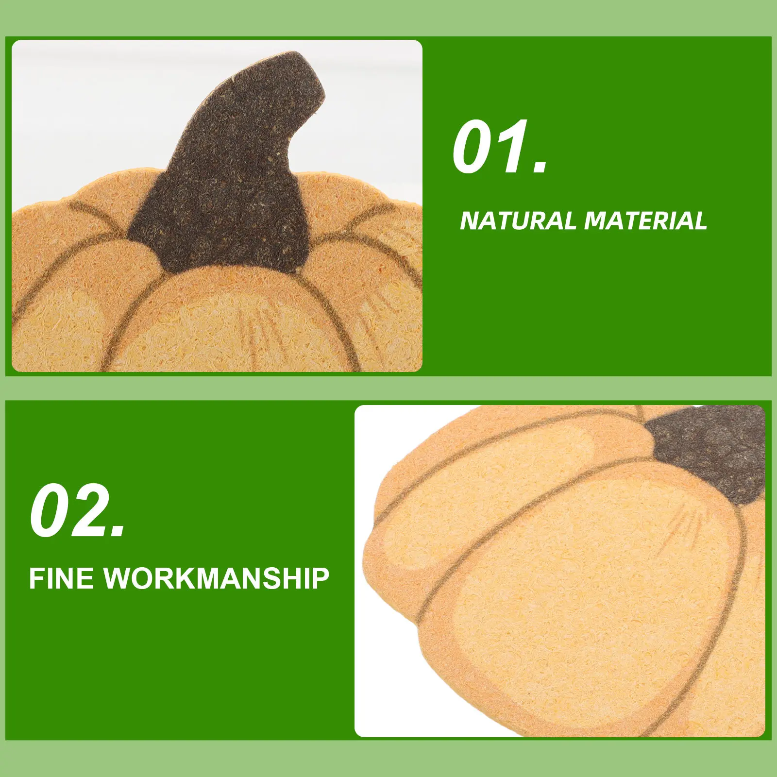 4Pcs Natural Vegetable Sponge Wood Pulp Based Dishwashing Sponge for Kitchen Bathroom Bath Body Scrubbing Fast Absorbing Heavy
