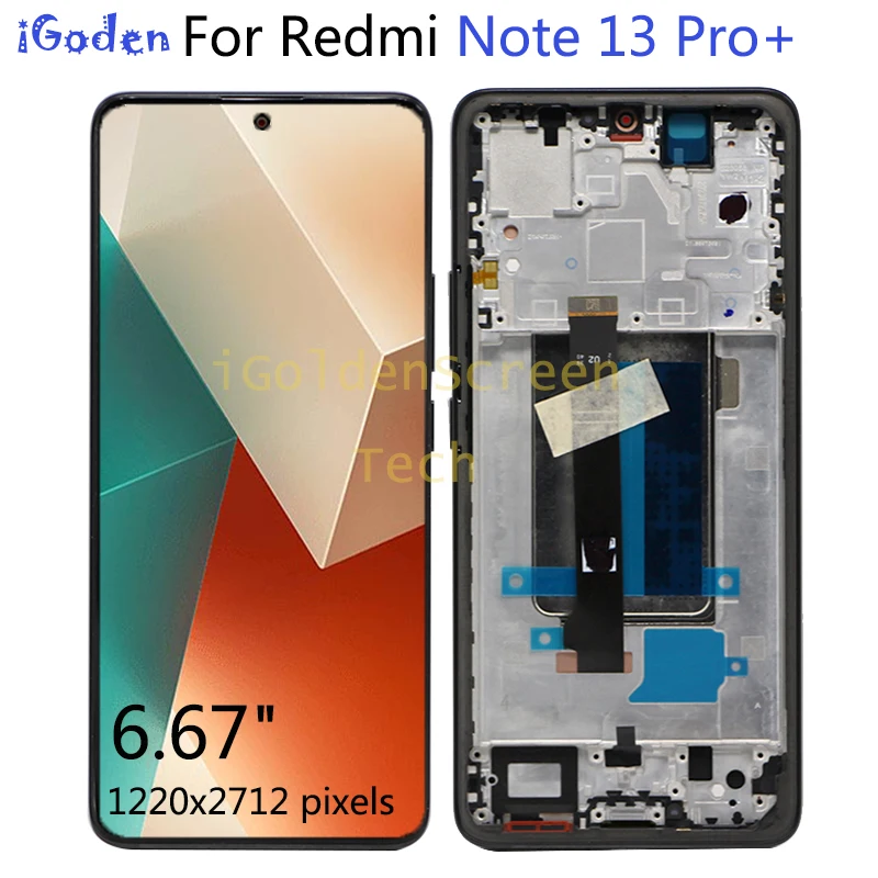 شاشة LCD لجهاز Xiaomi Redmi Note 13 Pro+ – تقييم شامل ونصائح عملية لاستبدال الشاشة بسهولة