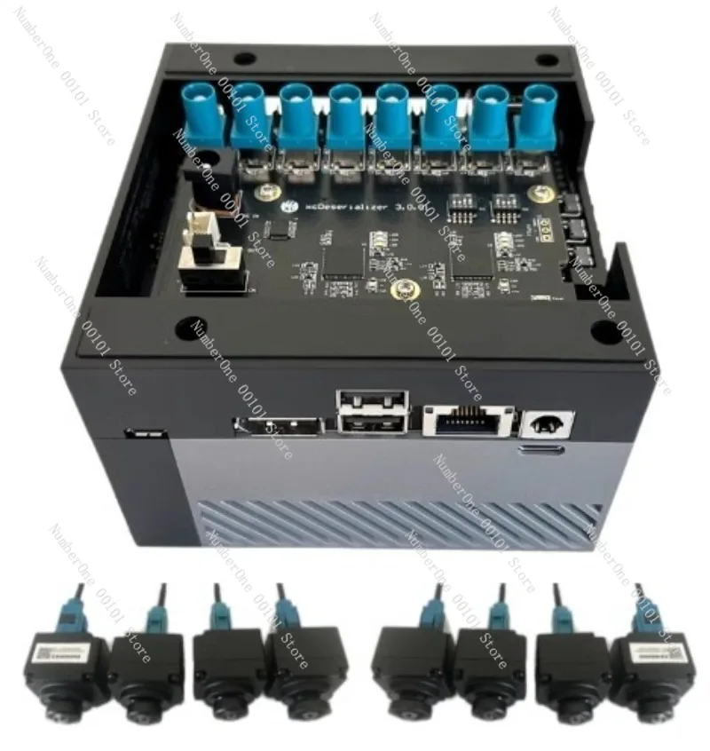 

8-канальная разъединительная плата gmsl max96712 поддерживает IMX390, и т. д., последовательная камера jetson matrimonio