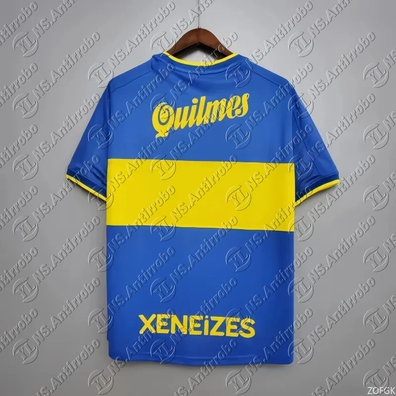 الكلاسيكية الرجعية الساخن بيع بوكا جونيورز جيرسي الرجال الرياضة عارضة تي شيرت قصيرة الأكمام مريحة العصرية لاعب الإصدار الأعلى