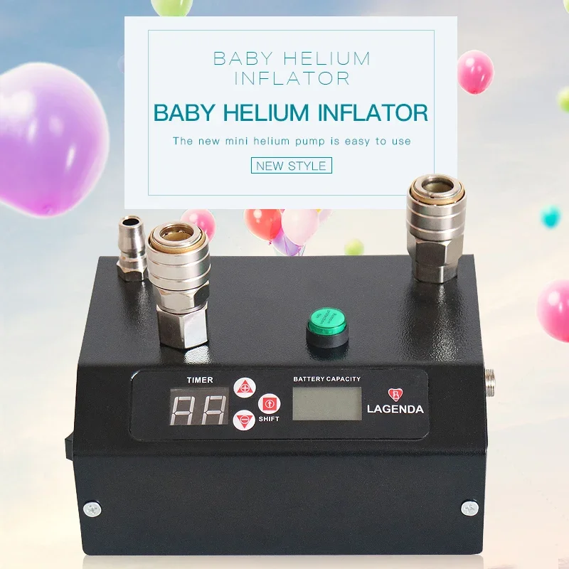 B352 Lagenda Mini Helium Electric Inflator 110V-220V For Inflating Round Balloons Foil Balloons And Bubble Balloons