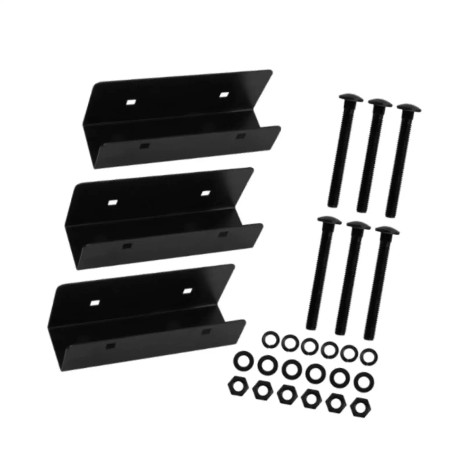 3 Pieces Wind Noise Reducing Brackets Iron Accessories for H P Series