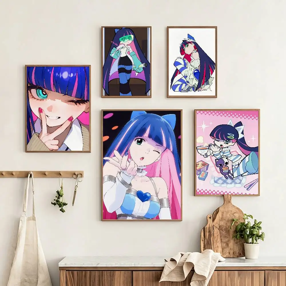 Cute S-Stocking Anime Customizable HD Self Adhesive Waterproof Wall Art Poster
