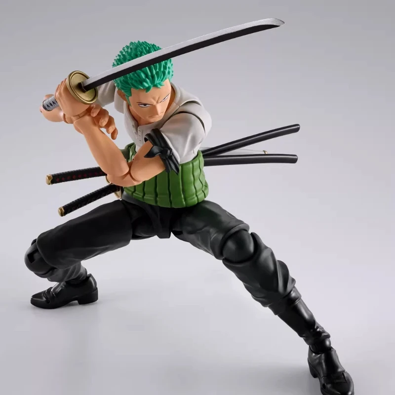 新しい 15 センチメートルバンダイ S.H.Figuarts ワンピースロロノア・ゾロアドベンチャー・オブ・ドーン再発行コレクタブルアクションフィギュアモデルおもちゃ