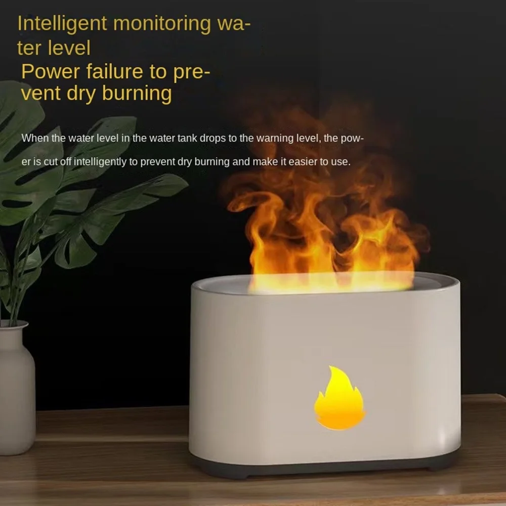 

Портативный прохладный туман Usb Led, меняющий цвет, комната h2o, увлажнитель воздуха, огонь, пламя, ароматический диффузор, увлажнитель воздуха