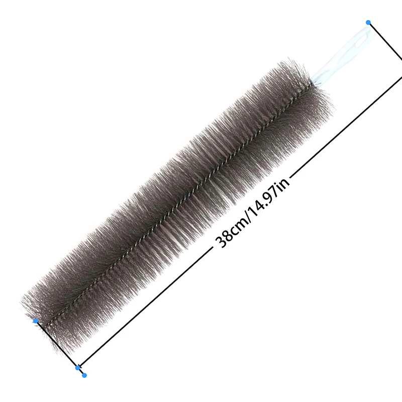 40cm Fan Brush Bendable Microfibre Duster Household Dust Remover Cleanning Brush Air-conditioner Furniture Shutter Car Cleaner