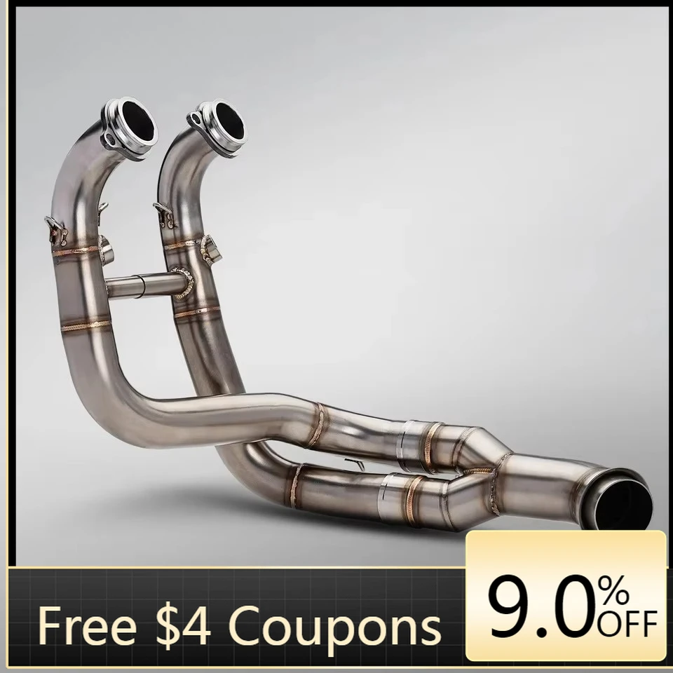 

STLF High Quality Stainless Steel Exhaust System Upgrade Kit for 2018-2022 Duke 790 890R New Motorcycle Exhaust Pipe Link for Du