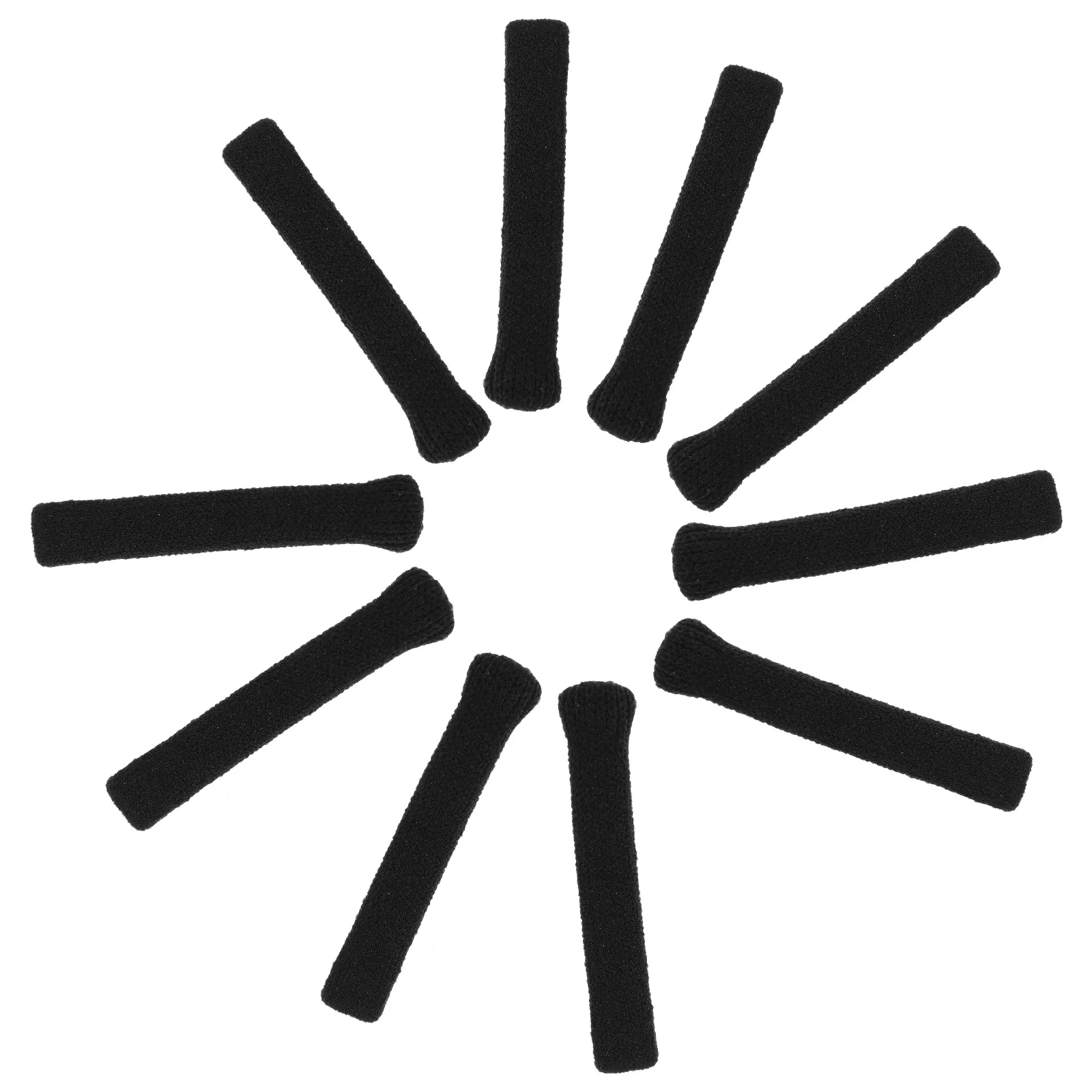 

10Pcs Glasses Ear Cushions Non-Slip Eyeglass Retainers Comfortable Arm Tips for Daily Wear Gym Climbing Cycling Replaceable