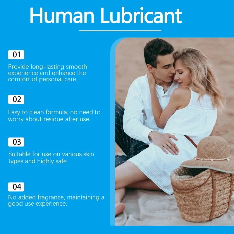 Human Lubricant Water-soluble Based Lubes Sex Body Massage Lubricating Oil Lube Vaginal Anal Gel Female Skin Care Sex Product