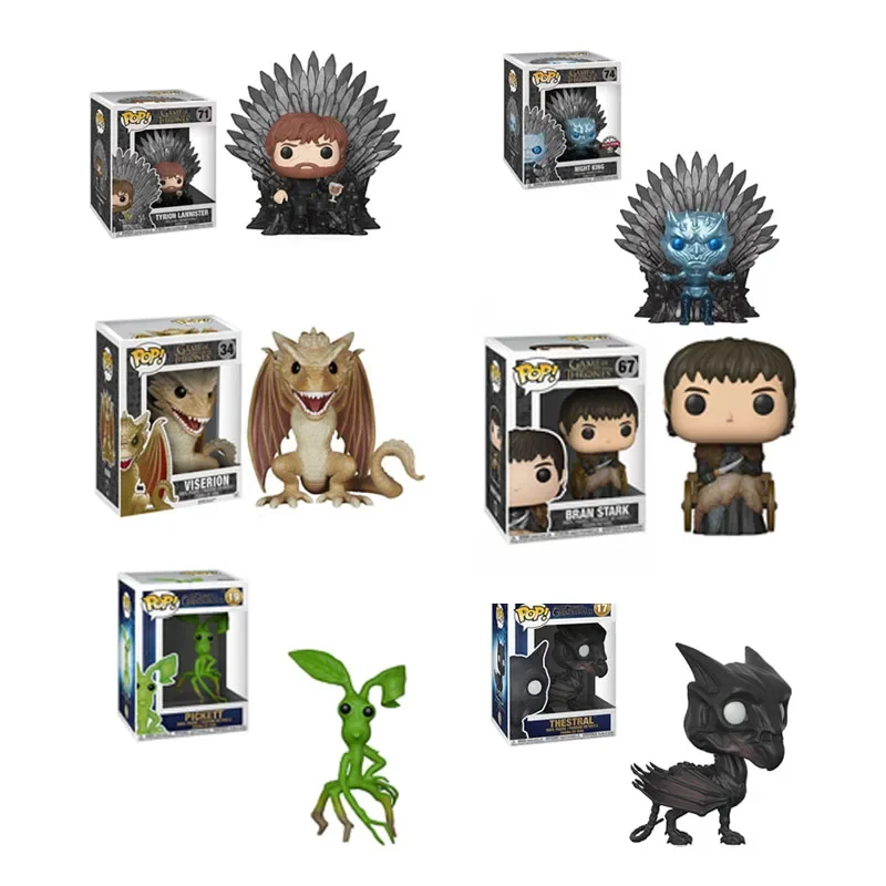 FUNKO POP Vinyl Figurine Fantastic Beasts The Crimes of Grindelwald Gifts Toy Model Anime Figures Collect Ornaments