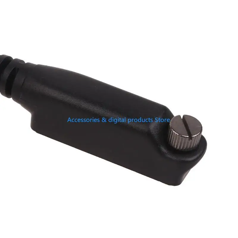 77JD Finger PTT Mic WalkieTalkie ชุดหูฟังสำหรับ Sepura วิทยุ SC21 STP8000 หูฟัง