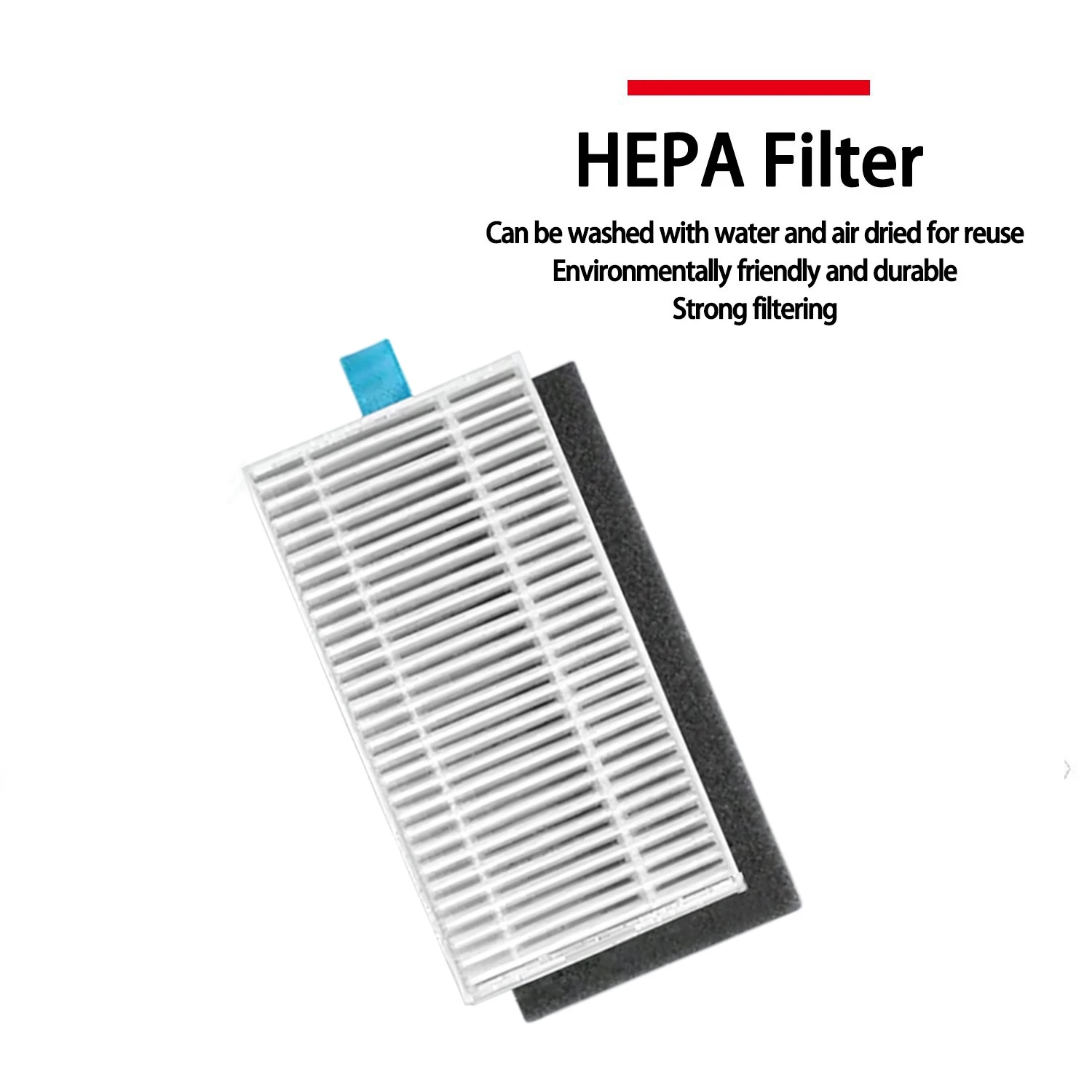 Parte di ricambio per Xiaomi E5/C108 Robot aspirapolvere Spazzola laterale Filtro HEPA Accessori in tessuto per mop