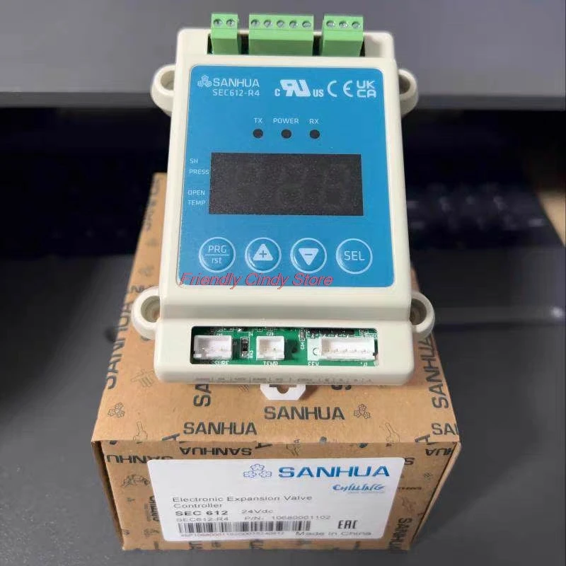 1PCS Sanhua Electronic Expansion Valve Controller SEC611-R4 612 Air Conditioner Pressure Switch Driver