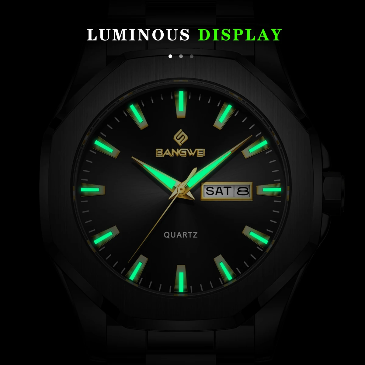 LIGE New Luxury Men Wristwatch Waterproof Luminous Week Date Original Man Watch Stainless Steel Sport Quartz Men's Watches Reloj