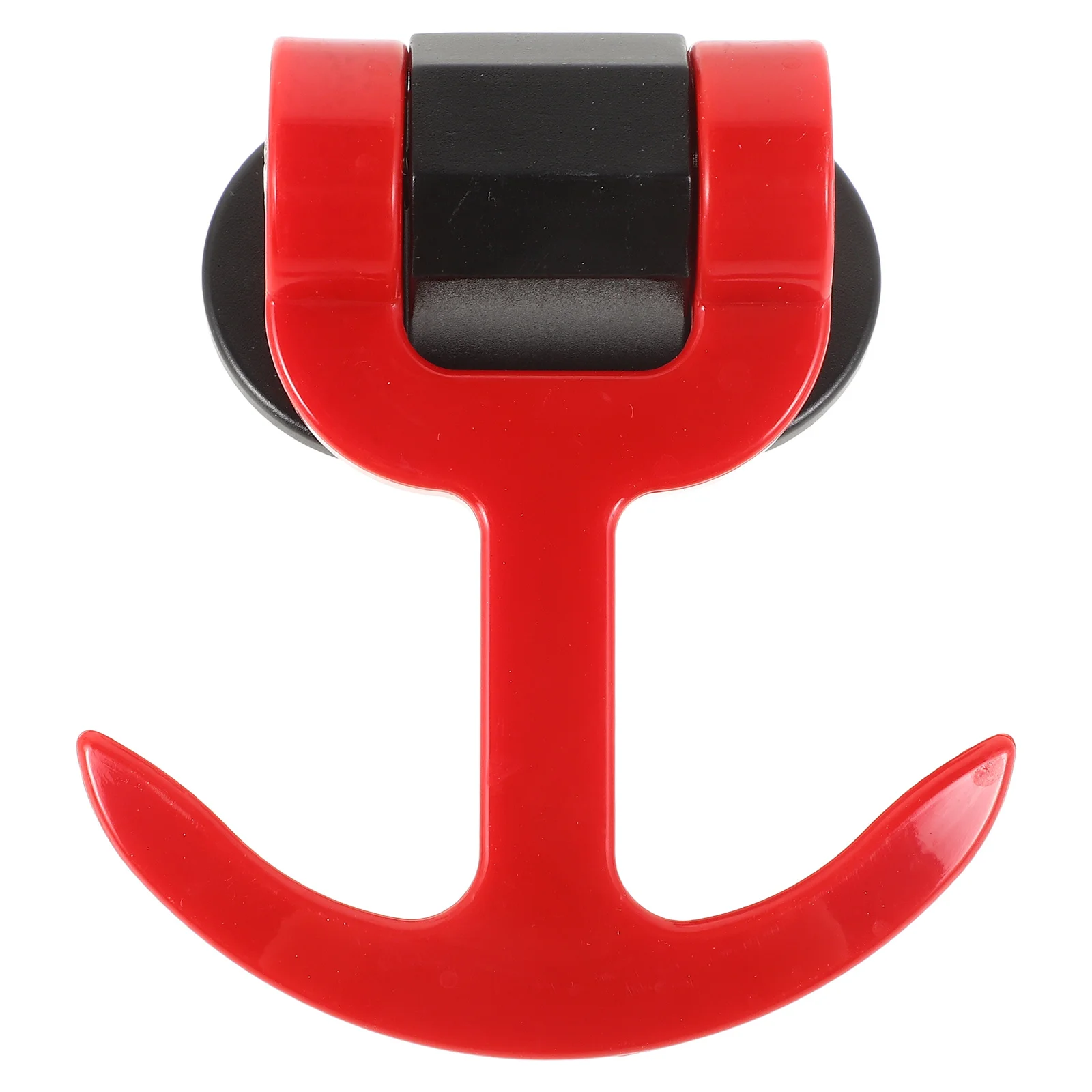 

Triangle Tow Hook Decorative Car Front Rear Bumper Accessory Universal Fit Abs Durable Vehicle Towing Pull Ring Red