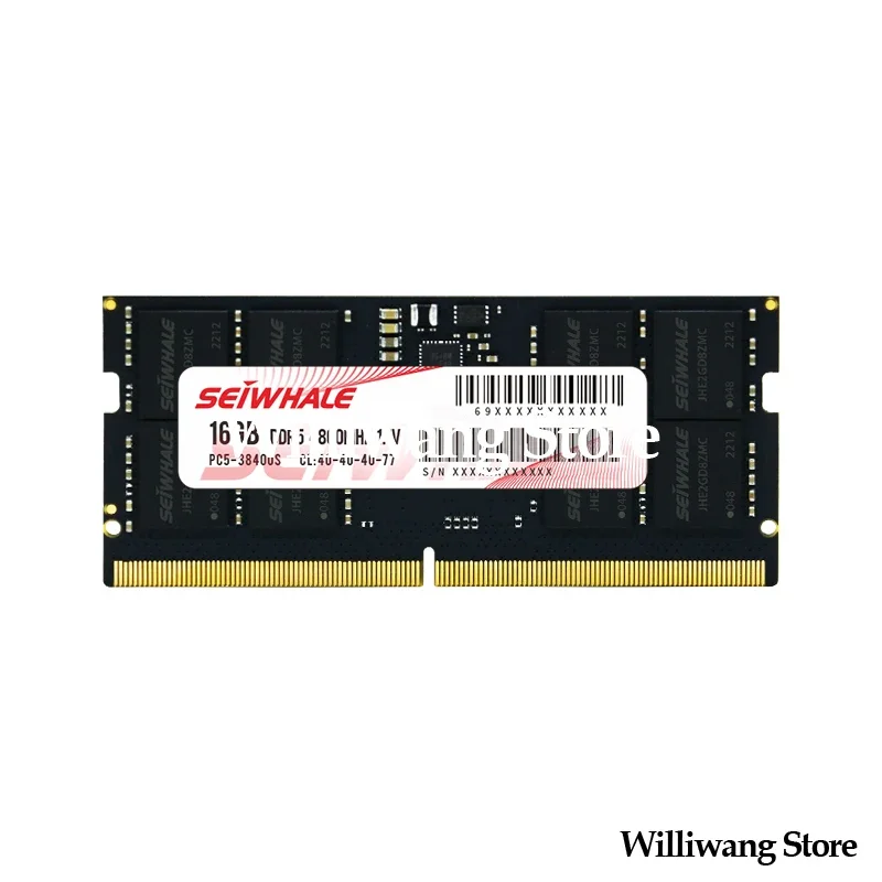 Original DDR5 4800MHz 8G 16G 32G Notebook Memory Module DDR5 5600MHz 8G 16G 32G Computer Compatibility During Operation