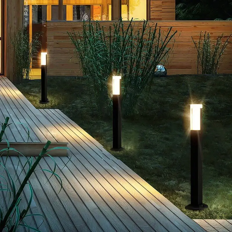 livre inducao do corpo humano a prova impermeavel agua led jardim gramado lampada moderna de aluminio ao ar livre jardim villa paisagem gramado lampada rua ao ar 01