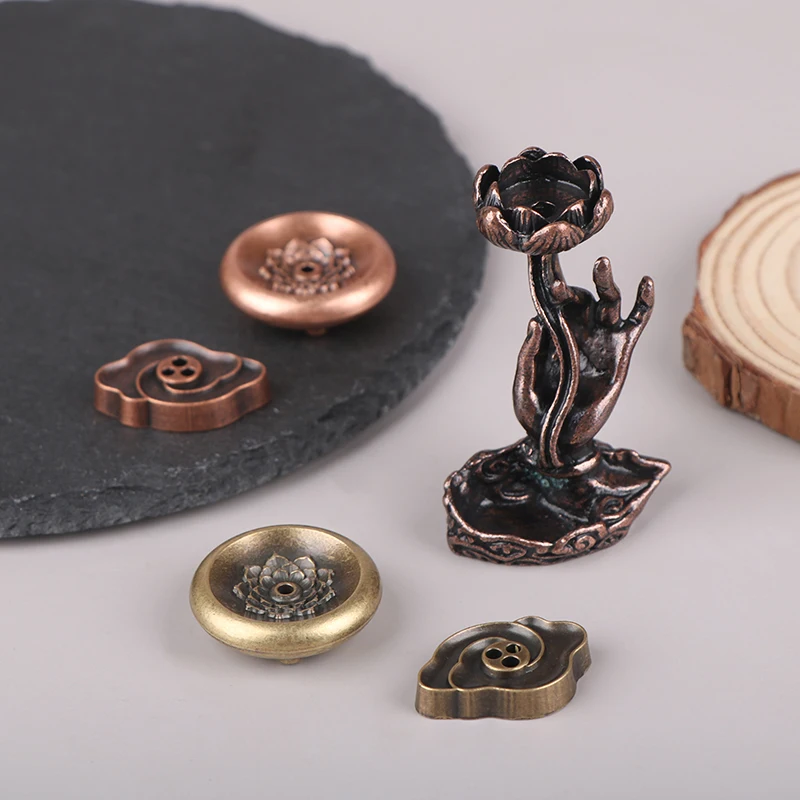 Backflow Incense Buddha Hand Lotus Incense Frame Incense Zen Tea Ceremony Table Tea Table Furnishings