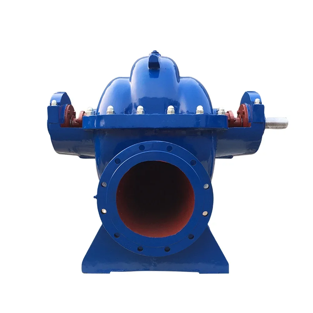 

electrical centrifugal clean water pump machine split double suction pump