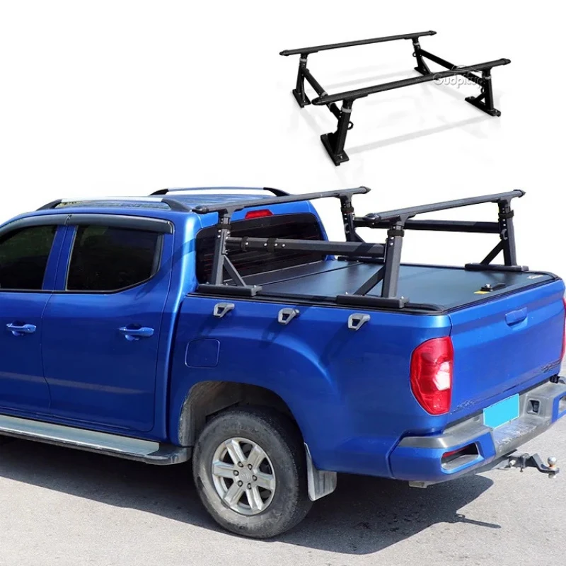 High Quality Adjustable Cross Bars Roll Bar Universal Roof Rack Kit Durable Exterior Parts Fits Hilux Navara