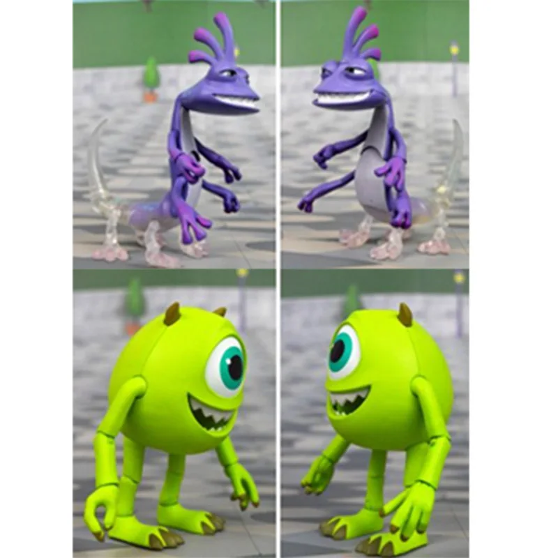 Disney Pixar Monsters Inc Mike and Randall Movable Joint Action Figure Toys Monsters  University Anime Figures Dolls Kids Gifts - AliExpress 26