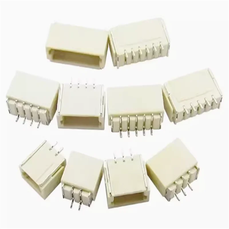 10PCS  JST SH1.0mm 2/3/4/5/6/7/8/9/10 pin Vertical horizontal patch pin bracket SMT connector 1.0 mm pitch external thread SMD