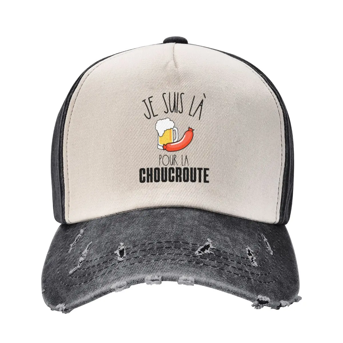 Humorous Gift Man Gourmand Sauerkraut Alsace Baseball Cap fishing hat New Hat Women's Golf Clothing Men's