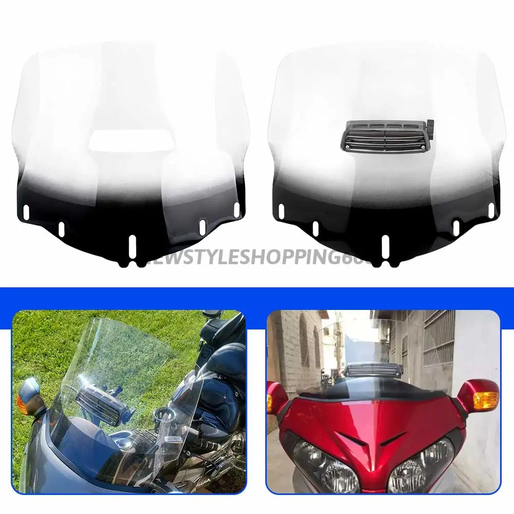 

Motorcycle Clear Fairing Windscreen Windshield Wind Deflector For Honda Gold Wing GL1800 GL1800BM GL1800P GL1800HPN 2001-2017