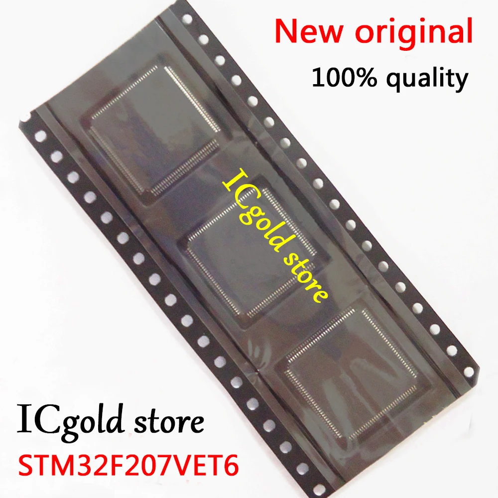 1piece STM32F207VCT6 STM32F207VET6 STM32F207VGT6 STM32F207IGT6 STM32F207ZCT6 STM32F207ZGT6 STM32F207ZET6 STM32F207ZFT6