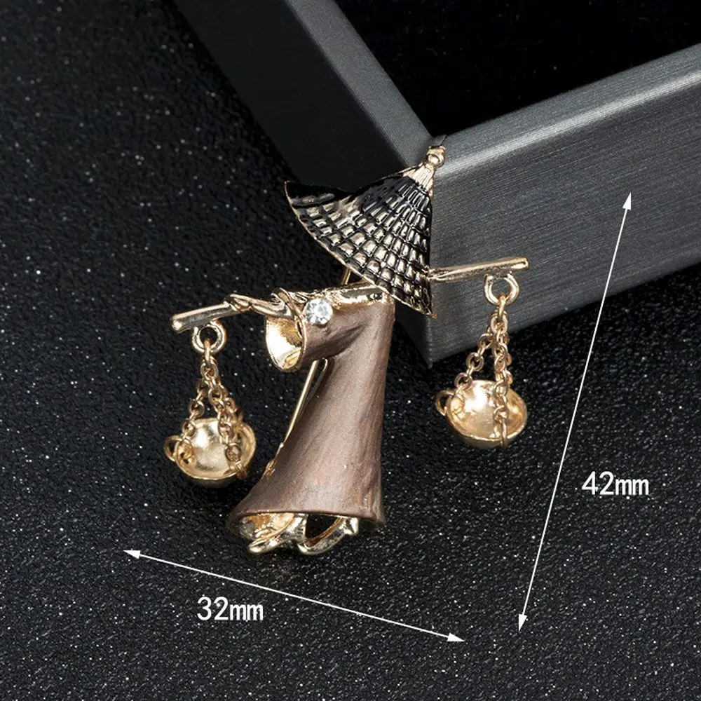 الرجعية خمر دوسا شارة هدية للرجال النساء المينا المعادن العبء بروش دبابيس الصدار مجوهرات اكسسوارات #6