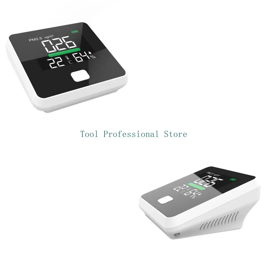 57QF 실내 CO2 측정기 온도 및 상대 습도 이산화탄소 감지기 공기 품질 모니터 NDIR 채널 센서 도구