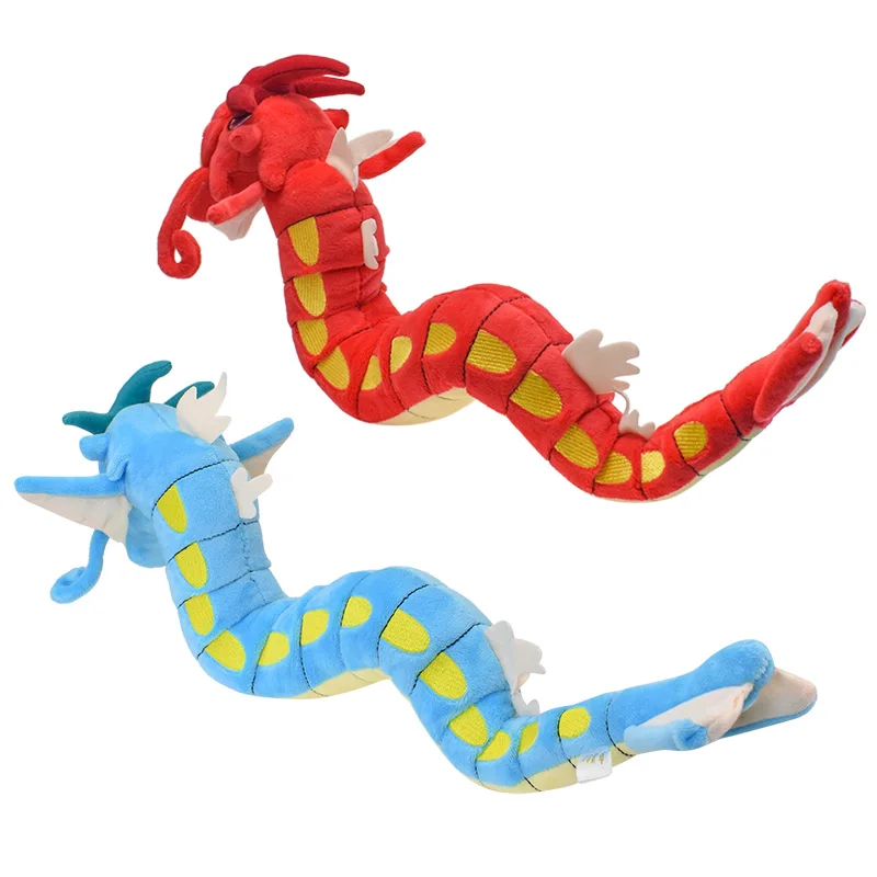 2 Styles Pokemon Plush Toys Gyarados Shiny Gyarados Doll Soft Stuffed Toys for Boy Girl Birthday Gift