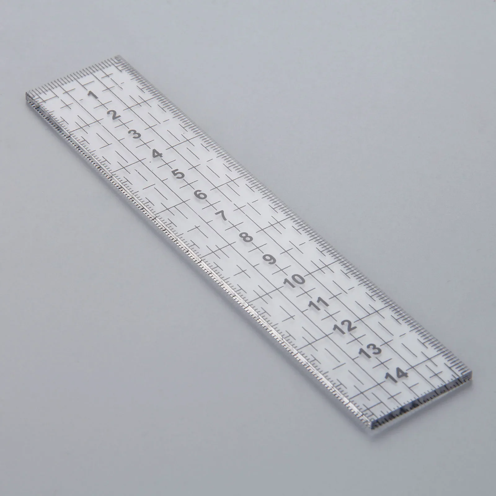 1Pc Patchwork Essential Tools Acrylic Quilting Patchwork Foot Sewing Aligned Ruler Grid Cutting Edge Tailor Sewing Measure Ruler