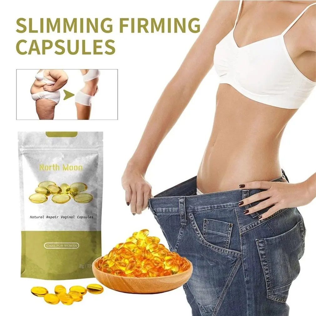 7Day/4week Anti-itch Detox Slimming Capsules Instant Itching Stopper Body Shaping Capsule Firming Repair Arms Belly Female Care