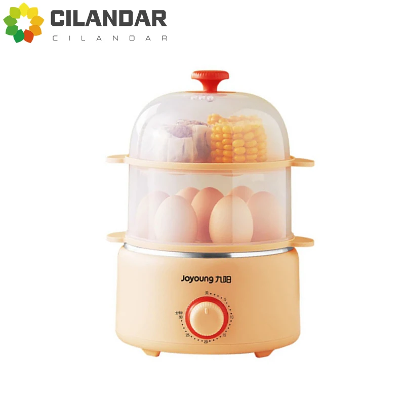 Jiuyang Egg Boiler, Egg Steamer, spegnimento automatico, piccolo multifunzionale per uso domestico Mini Boiler per uova da colazione programmato