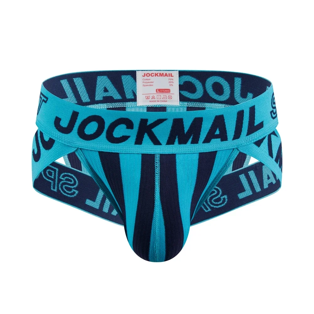 JOCKMAIL Men\'s Briefs Sexy Men Underwear Jockstrap Slip Homme Bikini Cueca Hombre Underpants Gay Panties Calzoncillos Breathable