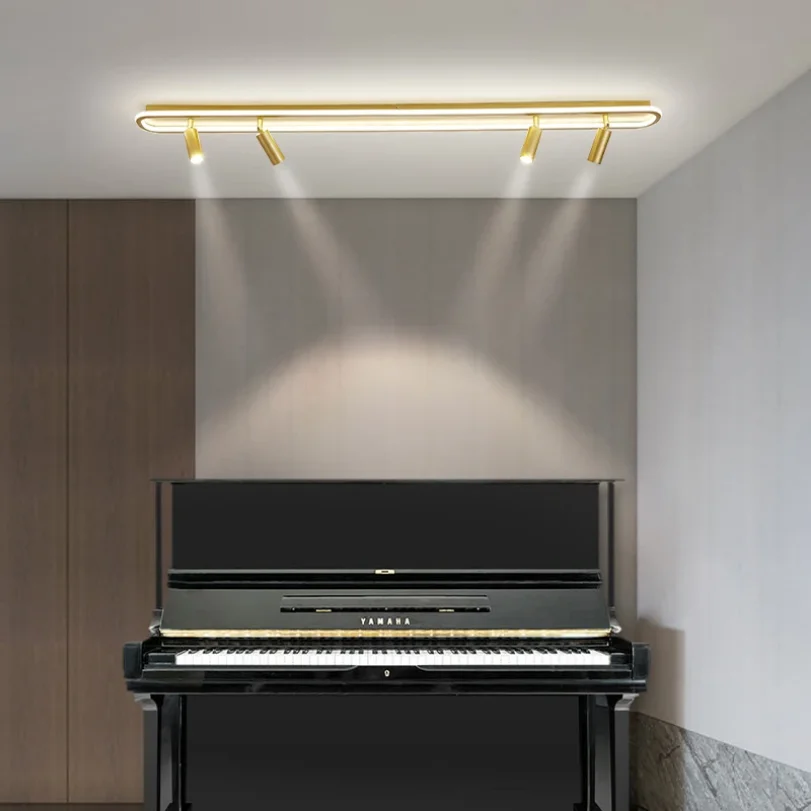 Minimalist Led Spotlight Ceiling Lamp for Bedroom Entrance Decoration Remote Control Home Indoor Aisel Corridor Light Lighting