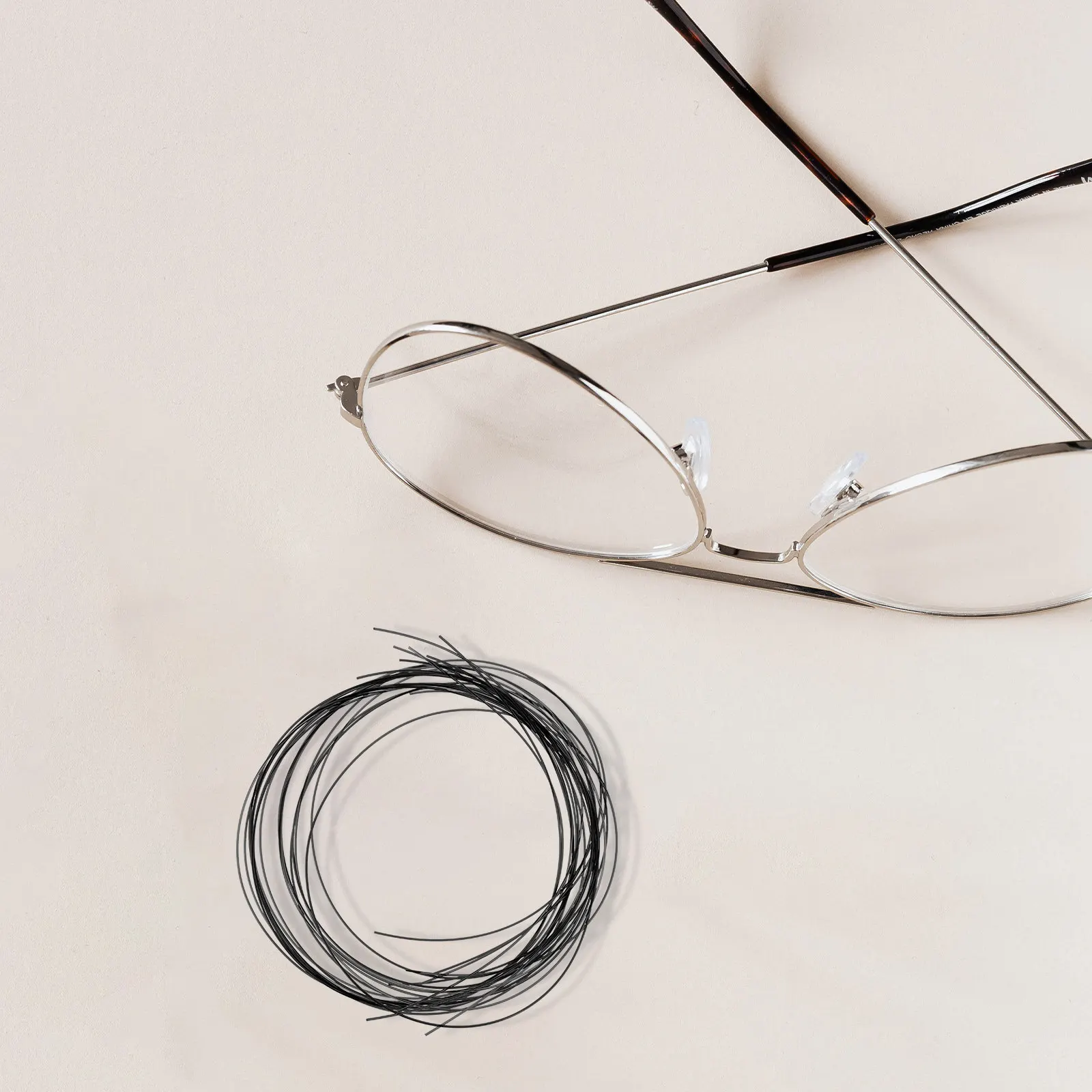 High-Strength Eyeglass Repair String for Half-Frame Glasses Secure Fit Non-Loosening Glasses Maintenance Tool Replacement Thread