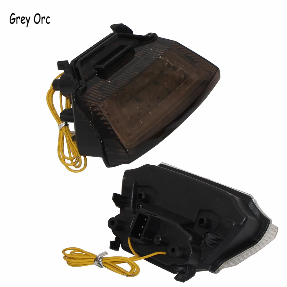 Rear Tail Brake Turn Signals Integrated Led Light Motorcycle light For KAWASAKI Ninja ZX10R 2011-2015 Running Taillight2012 2013