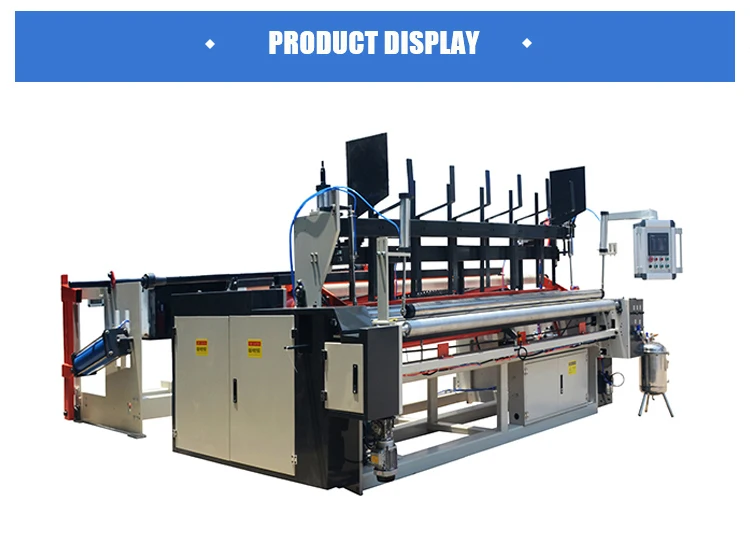 Customized High Precision Paper Roll Winding & Cutting Machine Toilet Paper Making Machine