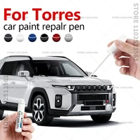 Rotulador de Reparación de Pintura para KGM SsangYong Torres, Eliminador de Arañazos, Accesorios para Automóviles, Azul, Verde, Blanco, Gris, Negro Espacial
