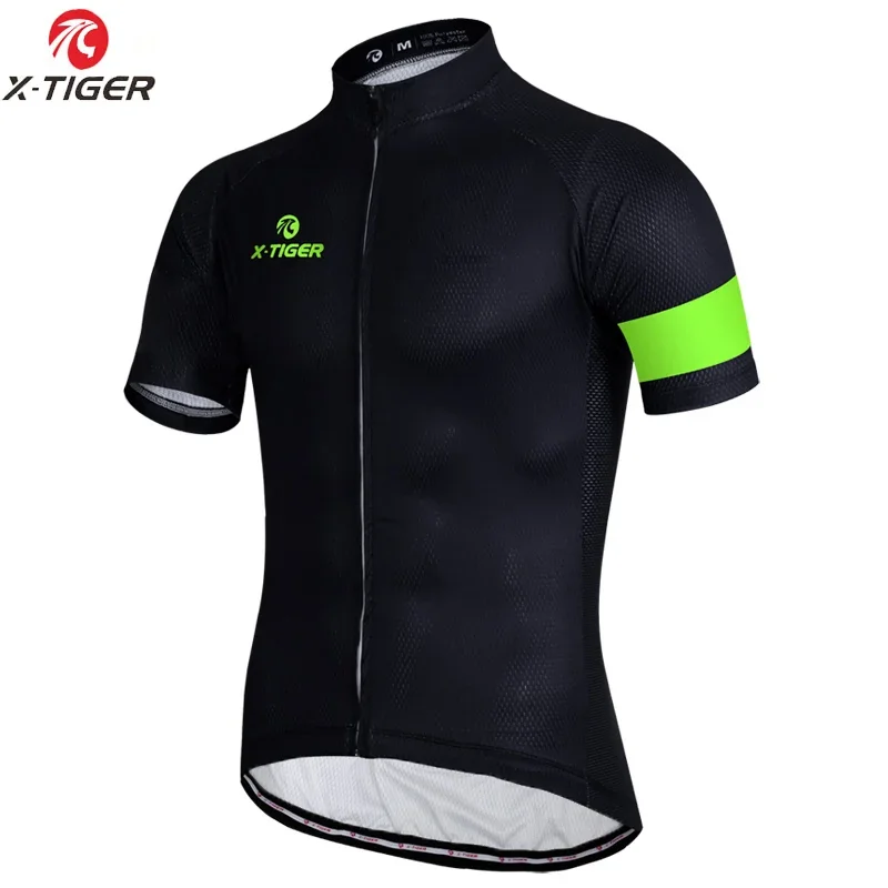 X-TIGER Cycling Jersey Men MTB Bicycle Clothing Bike Clothes Cycling Clothing Mountain Bike Men\'s T-Shirt Wear Summer Outfit