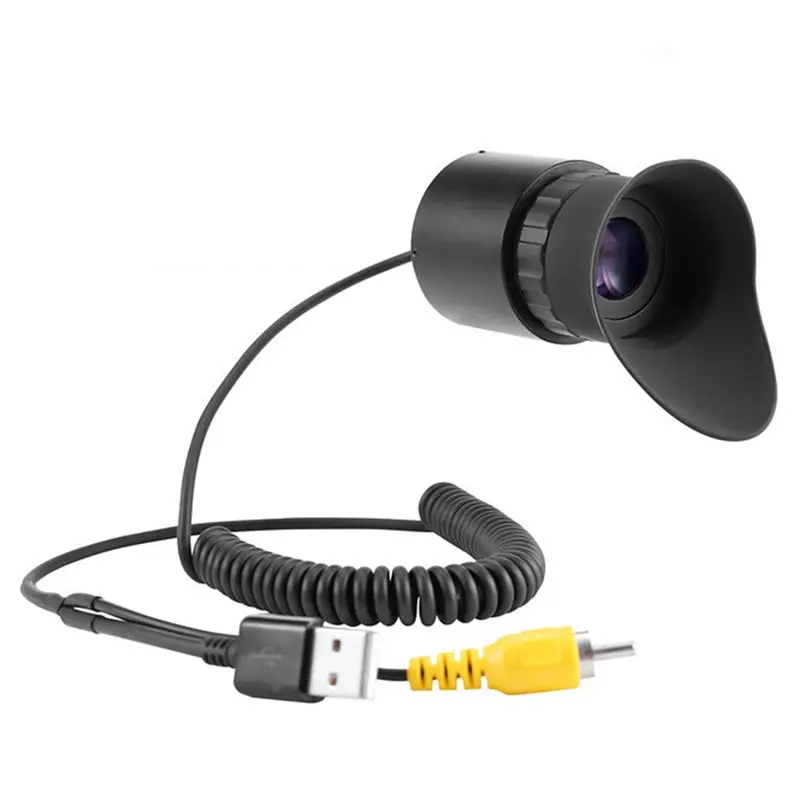 

AED6-V760C-3 Portable Wearable Head Mounted Display HD With Eyepiece For Security Monitor FPV Aircraft