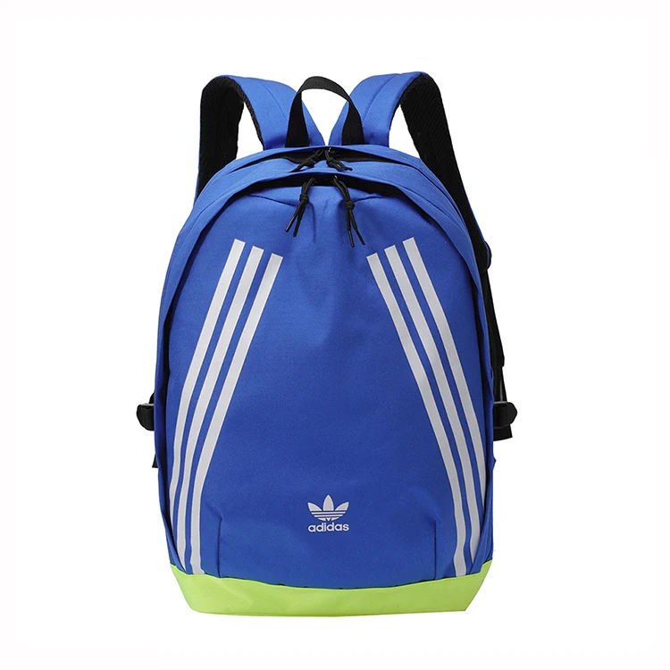 

Adidas Women and Men Blue Color Striped Casual Sporty Large Capacity School Bag - Backpacks - Shoulder Bags WX-AD-98776
