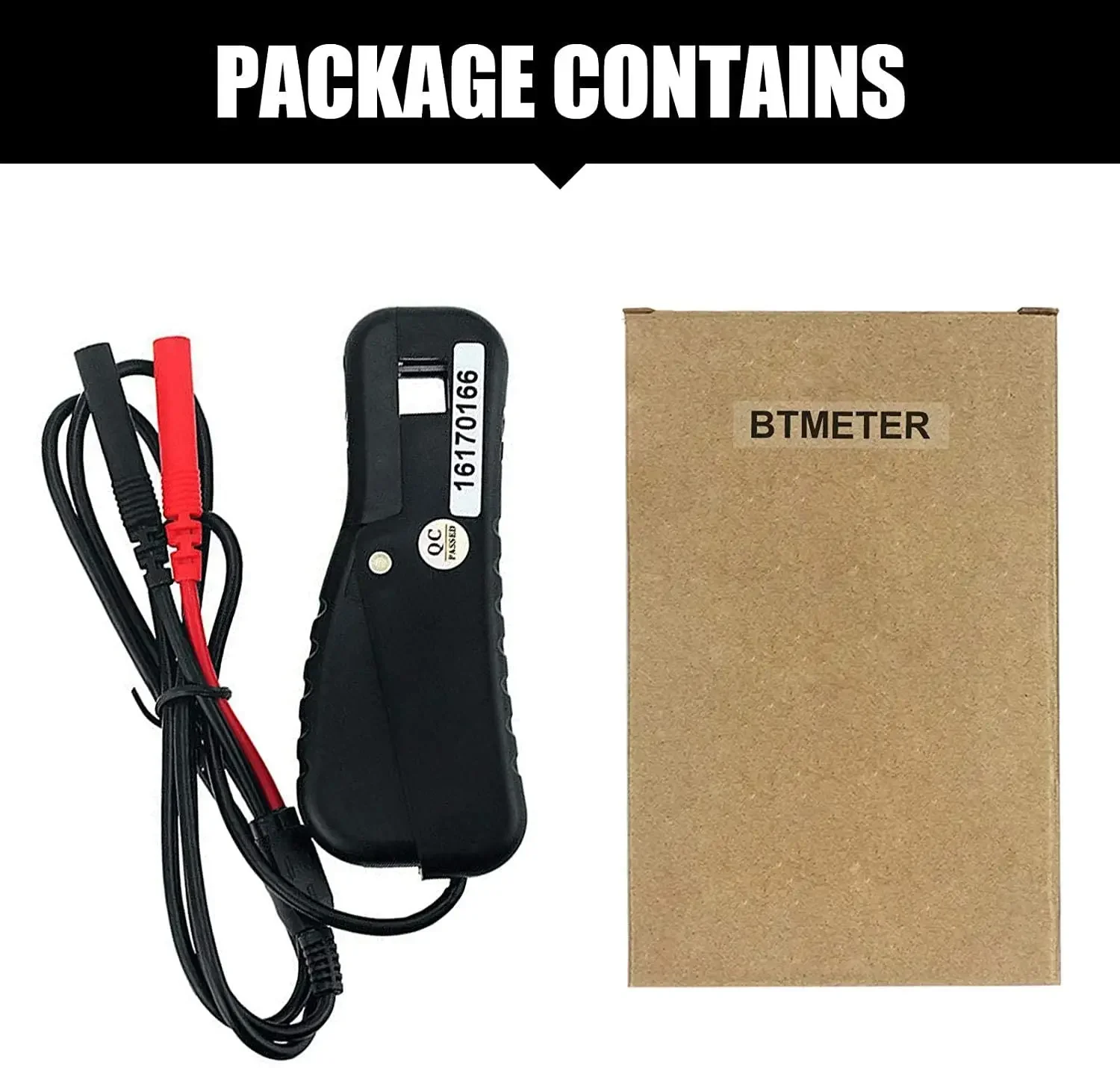 BTMETER BT-705A Automotive Signal Pick-Up, Inductive Engine 300~1200 RPM Clamp Lead,Pickup Lead Accessory for Digital Multimeter