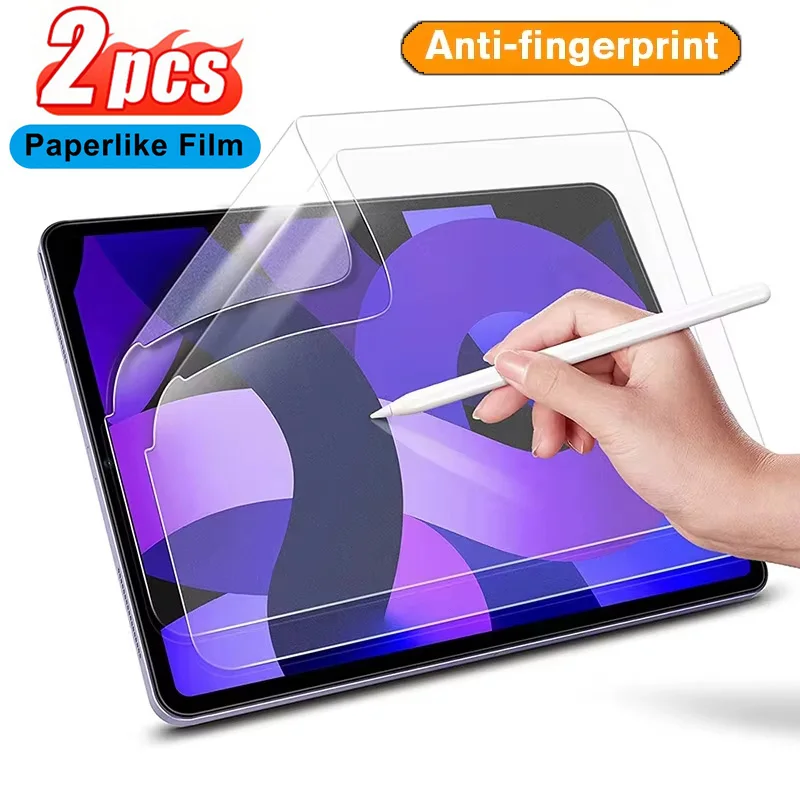 2PCS Paper Film Screen Protector for iPad Air 11 13 M3 2025 Pro 13 M4 Mini 7 6 10.9 Gen 11th 10th 10.2 Gen 9 8 7 Air 5 4 3