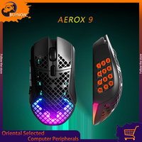 AEROX 9 Gaming Mouse SteelSeries World of Warcraft Limited Edition 2.4G BLuetooth wired Three mode AEROX 5 Customized mouse Gift