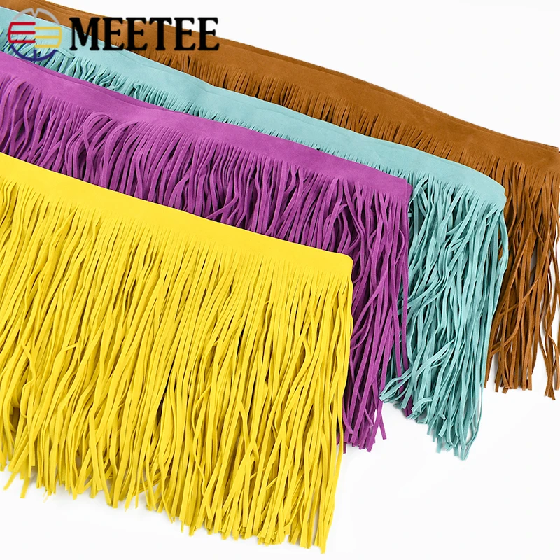 1-5M 15cm Suede Tassel Fringes - огляд і ціна Fringe Ribbon Sewing