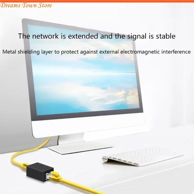 HX6A Kobieta do żeńskiego sieci łącznika sieci LAN Coupler RJ45 Extender dla H dla H.