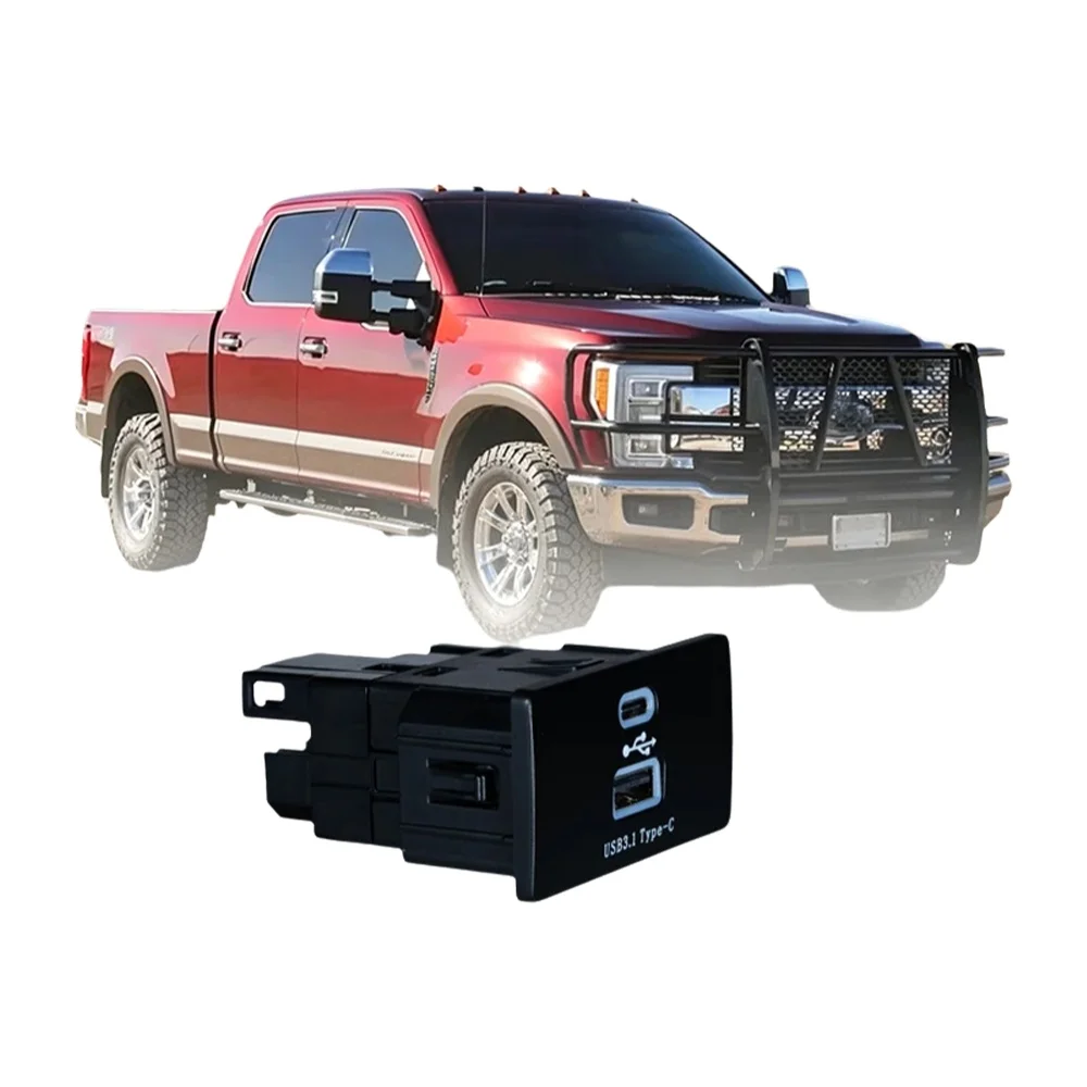 Draadloze Apple CarPlay 2 USB Hub Module Upgrade voor Ford & Lincoln F150 Mustang Mondeo Sync 3.4 modellen carplay & Android Auto - afbeelding 2